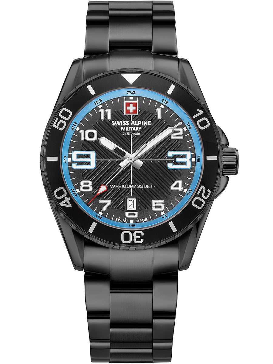 SWISS ALPINE MILITARY 7029-1171 Analoguhr Armbanduhr 38 mm
