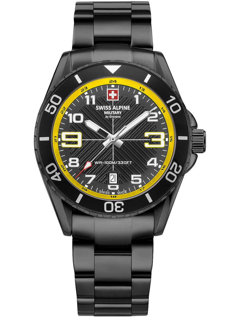 SWISS ALPINE MILITARY 7029-1178 Analoguhr Armbanduhr 38 mm