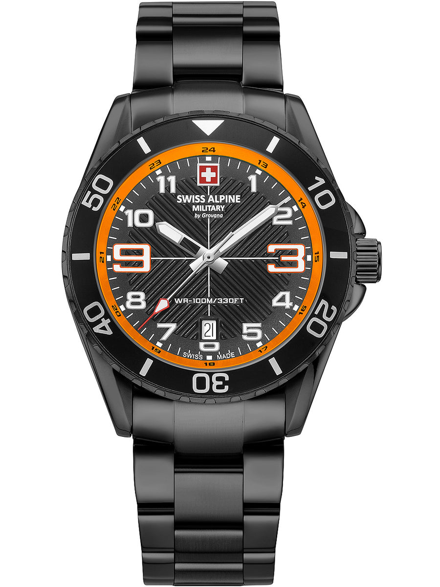 SWISS ALPINE MILITARY 7029-1179 Analoguhr Armbanduhr 38 mm