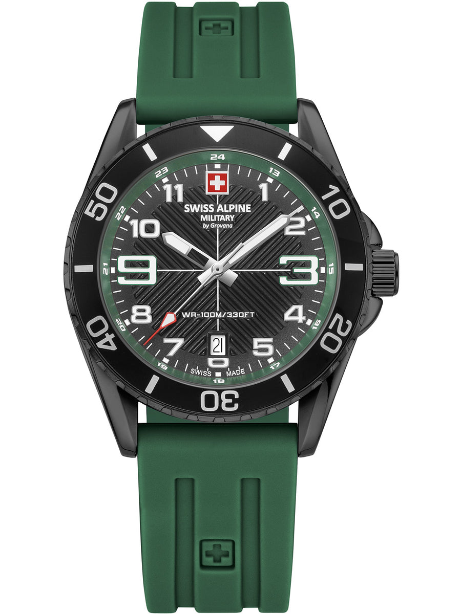 SWISS ALPINE MILITARY 7029-1874 Analoguhr Armbanduhr 38 mm