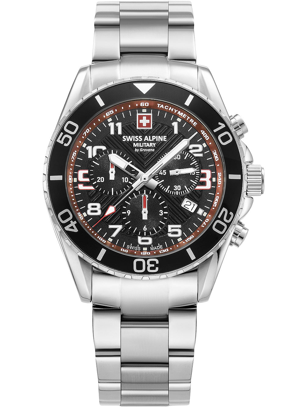 SWISS ALPINE MILITARY 7029-9136 Chronograph Armbanduhr 38 mm