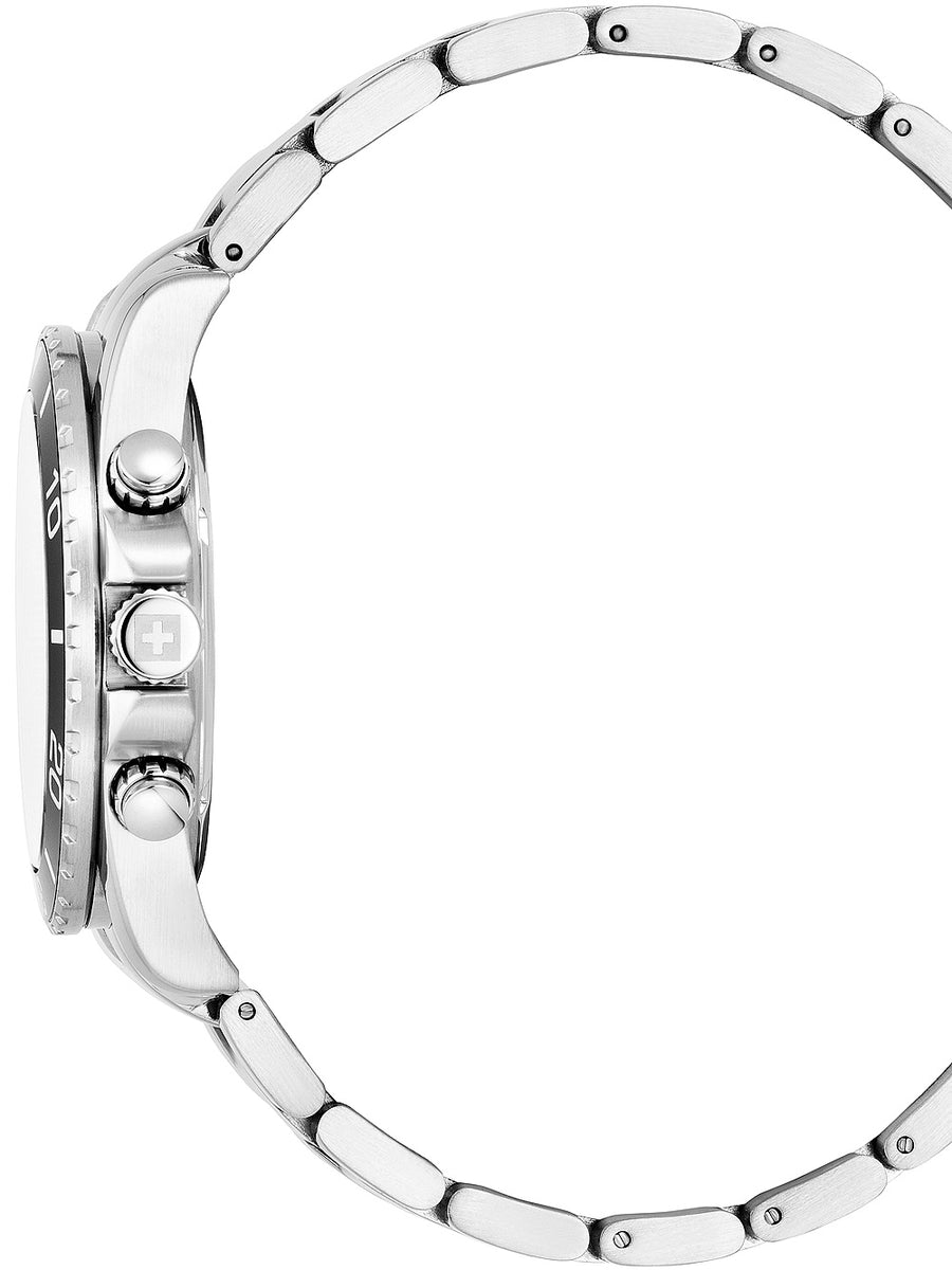 SWISS ALPINE MILITARY 7029-9139 Chronograph Armbanduhr 38 mm ansicht-2