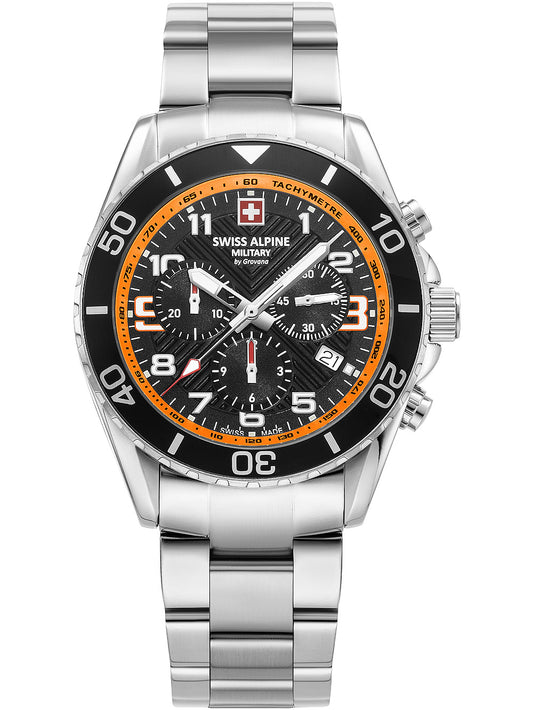 SWISS ALPINE MILITARY 7029-9139 Chronograph Armbanduhr 38 mm