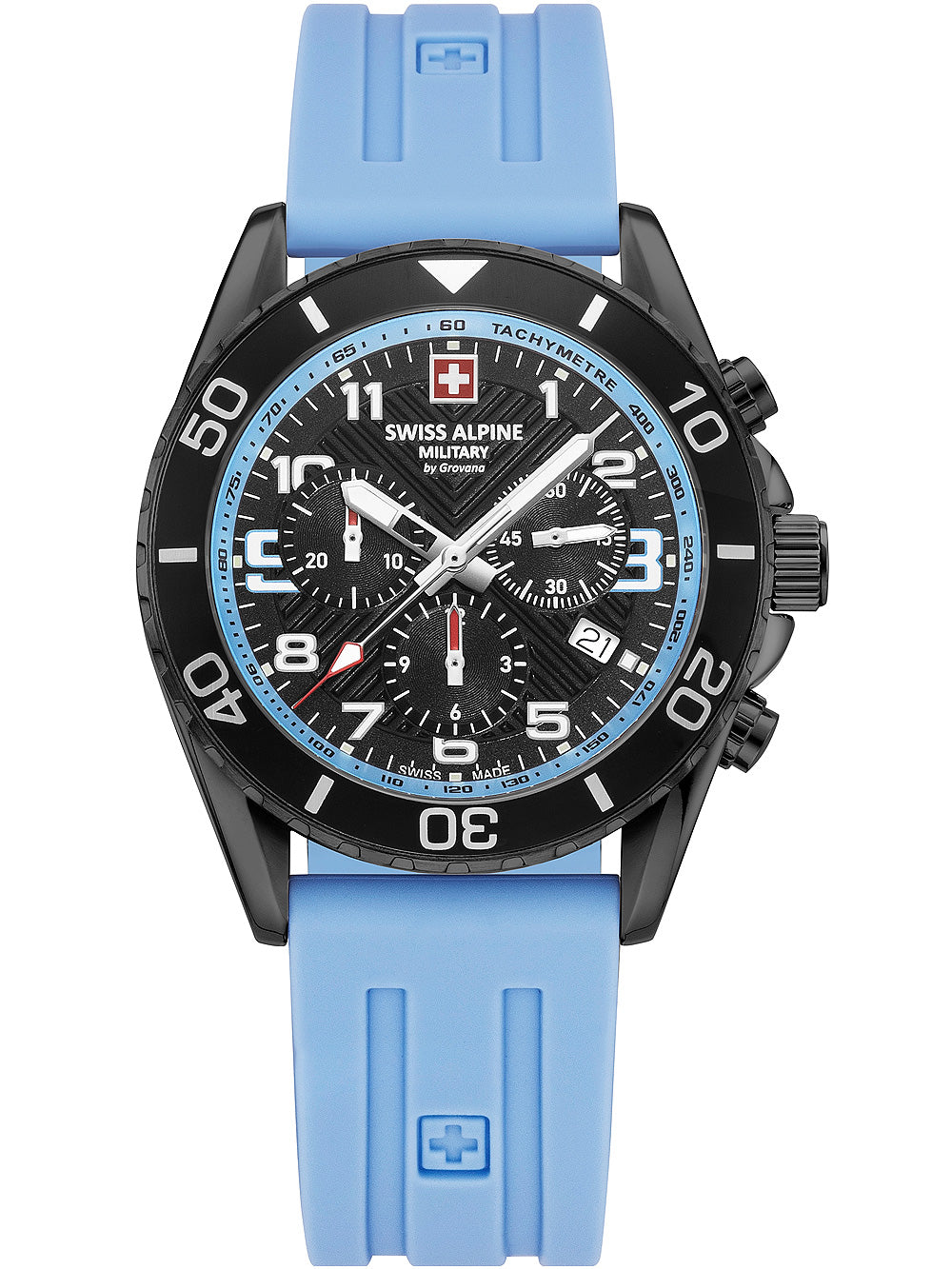 SWISS ALPINE MILITARY 7029-9871 Chronograph Armbanduhr 38 mm