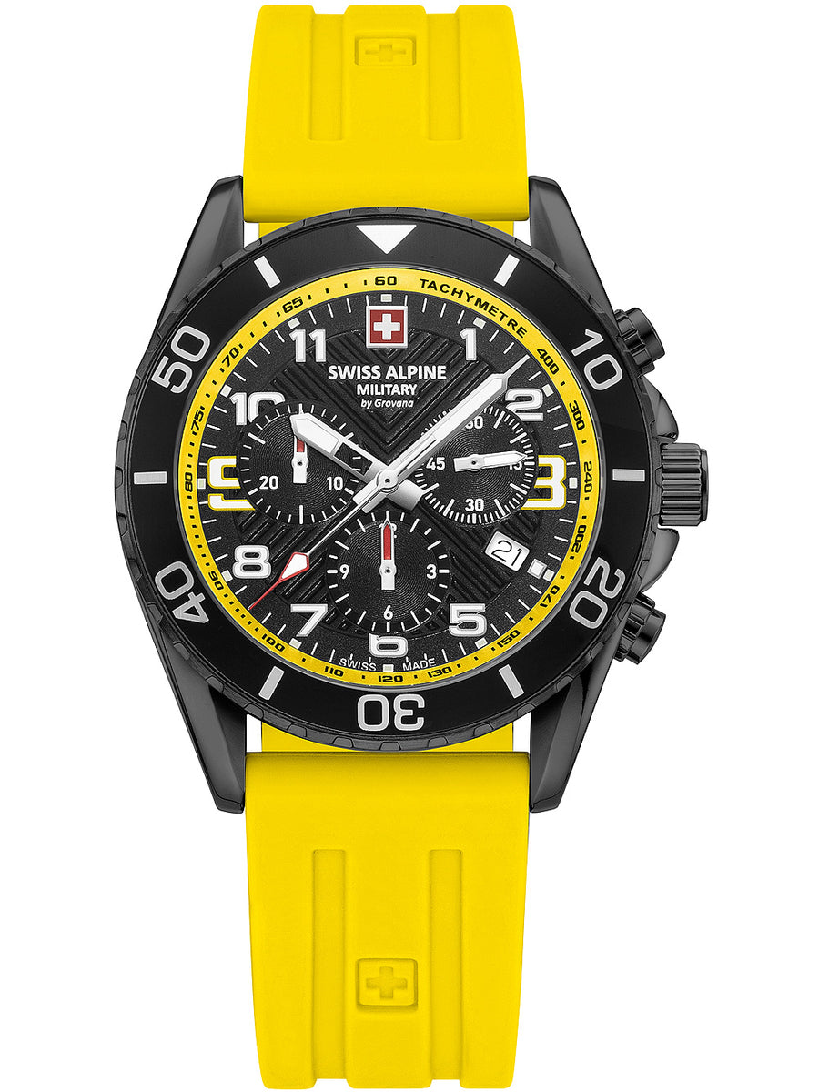 SWISS ALPINE MILITARY 7029-9878 Chronograph Armbanduhr 38 mm