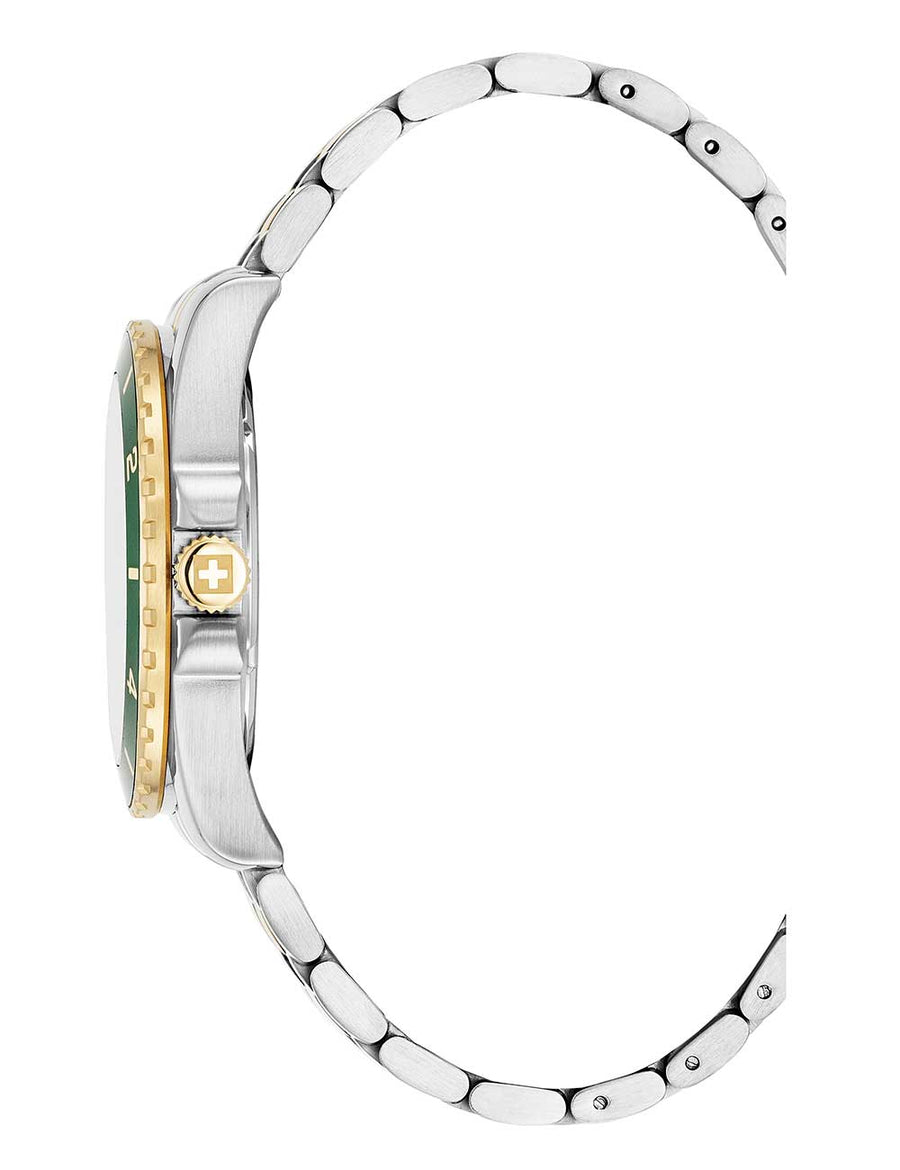 SWISS ALPINE MILITARY 7034-1144 Analoguhr Armbanduhr 38 mm ansicht-2