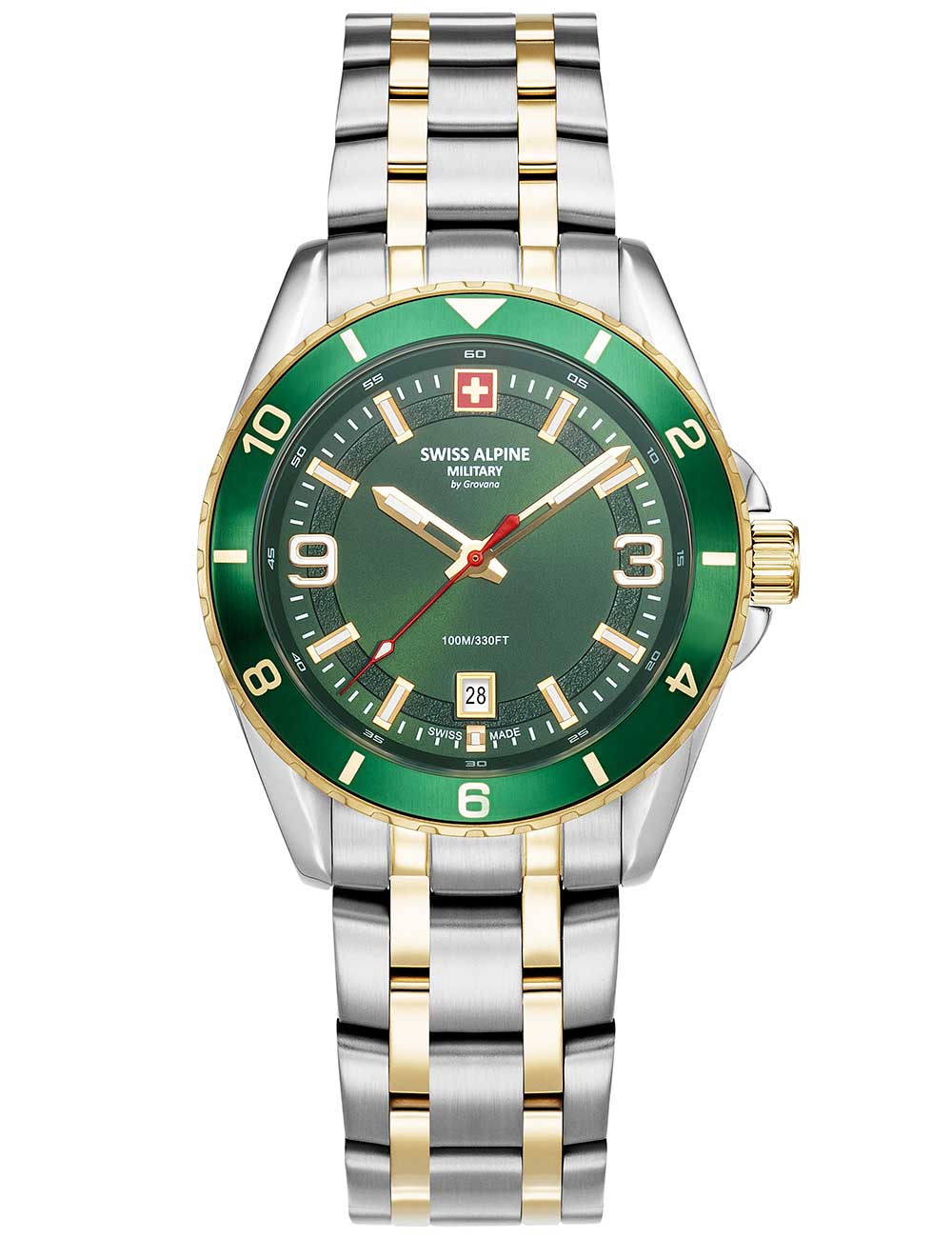 SWISS ALPINE MILITARY 7034-1144 Analoguhr Armbanduhr 38 mm