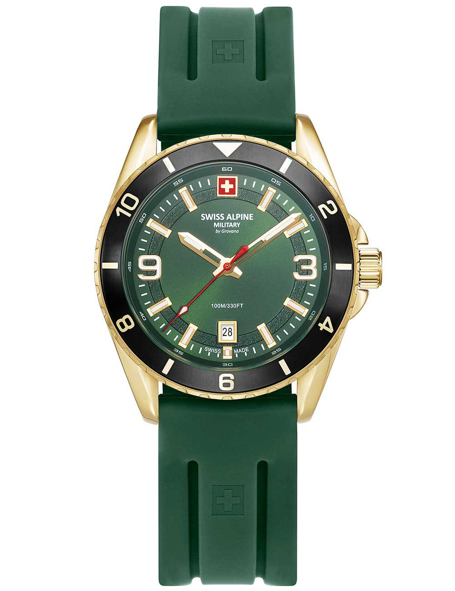 SWISS ALPINE MILITARY 7034-1818 Analoguhr Armbanduhr 38 mm