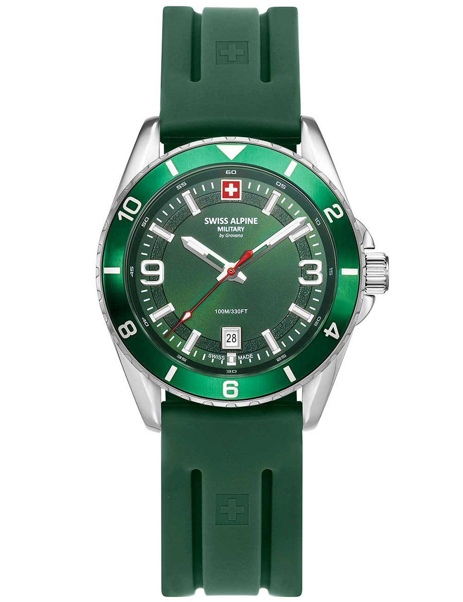 SWISS ALPINE MILITARY 7034-1834 Analoguhr Armbanduhr 38 mm