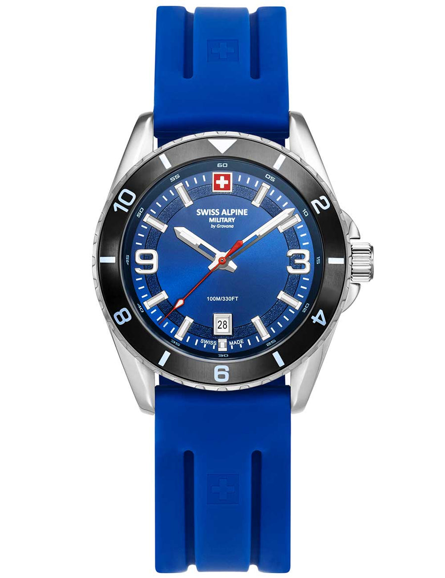 SWISS ALPINE MILITARY 7034-1836 Analoguhr Armbanduhr 38 mm