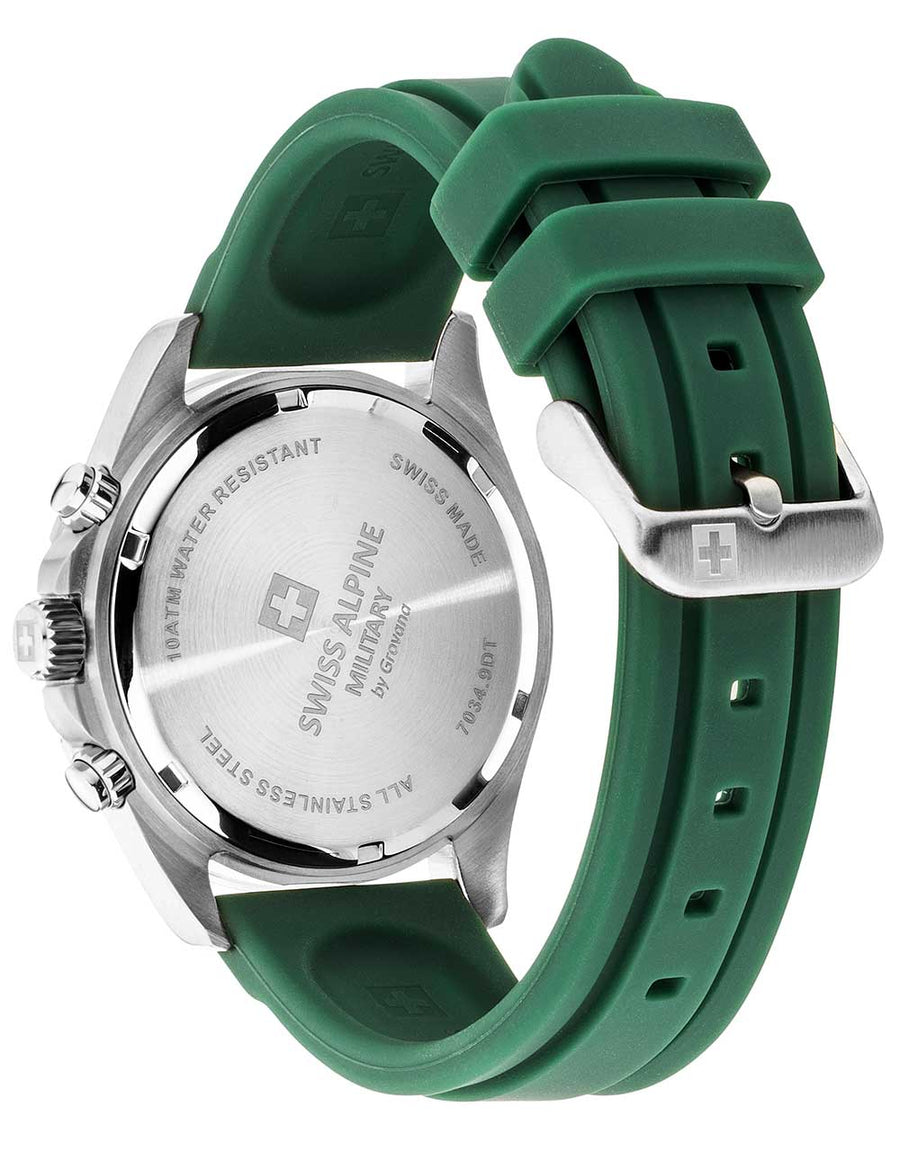 SWISS ALPINE MILITARY 7034-9834 Chronograph Armbanduhr 38 mm ansicht-2