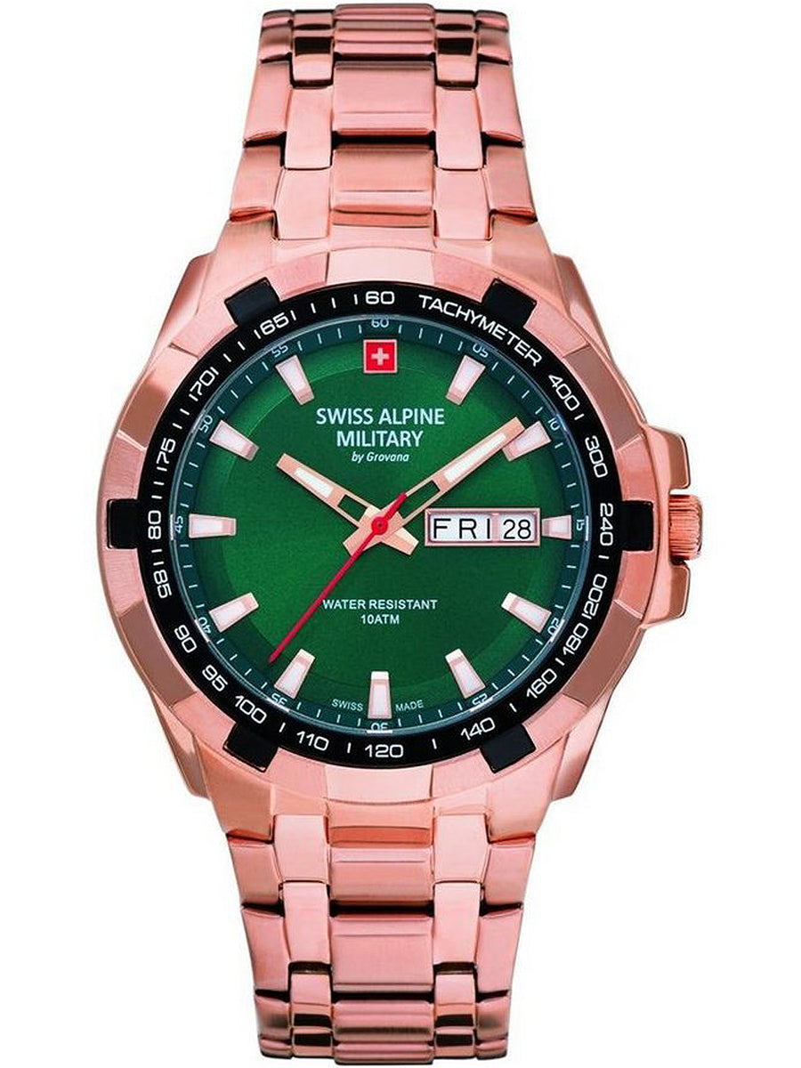 SWISS ALPINE MILITARY 7043-1164 Analoguhr Armbanduhr 46 mm