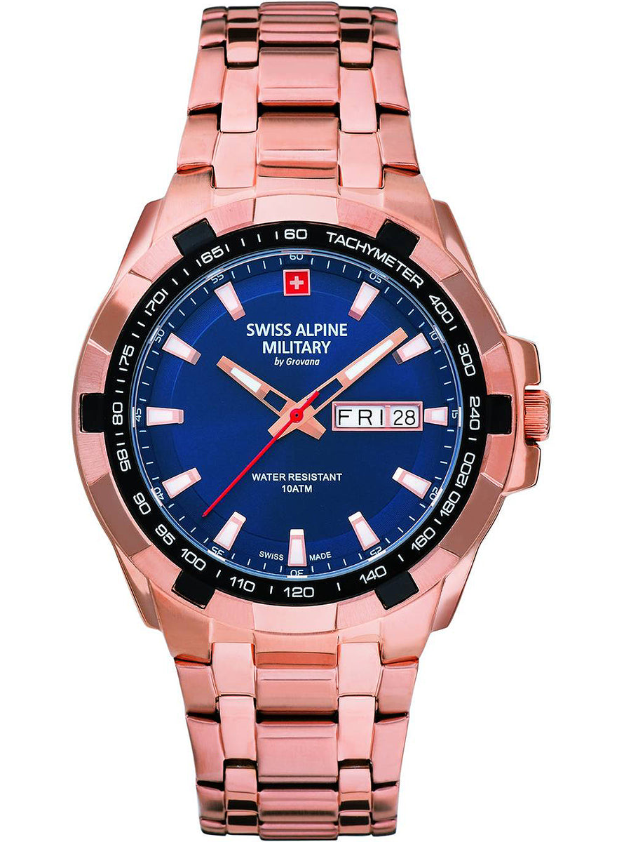 SWISS ALPINE MILITARY 7043-1165 Analoguhr Armbanduhr 46 mm