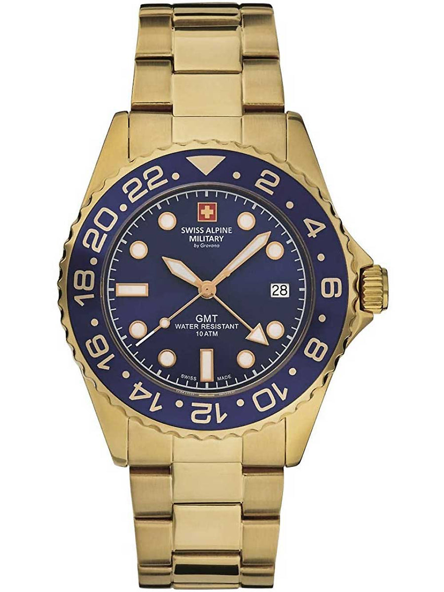SWISS ALPINE MILITARY 7052-1115 Analoguhr Armbanduhr 46 mm