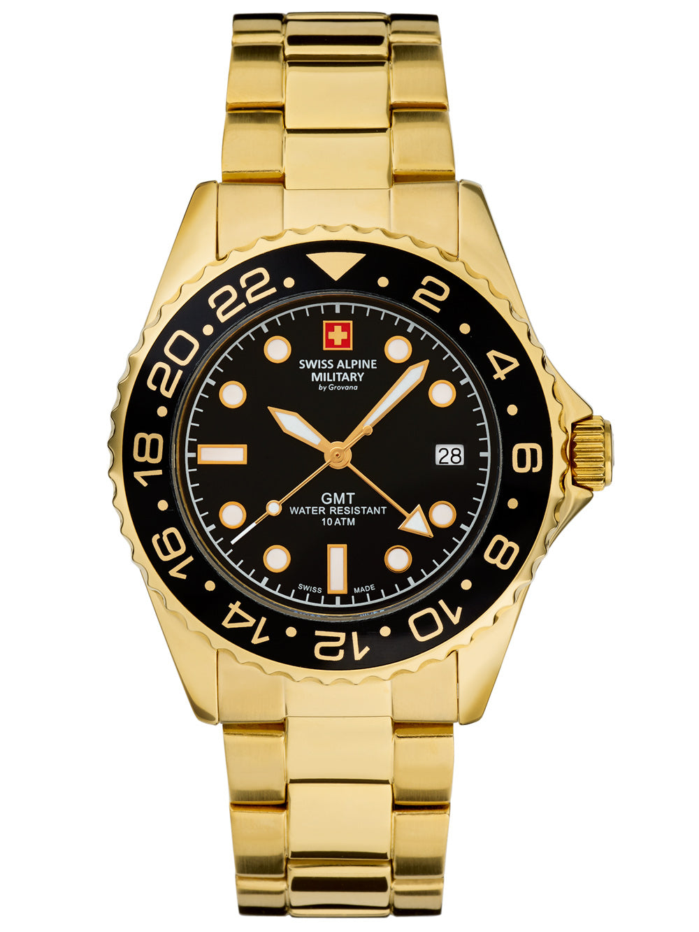 SWISS ALPINE MILITARY 7052-1117 Analoguhr Armbanduhr 38 mm