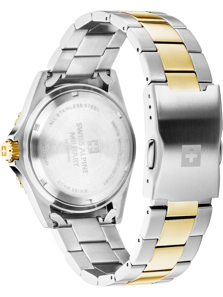 SWISS ALPINE MILITARY 7052-1142 Analoguhr Armbanduhr 38 mm ansicht-2