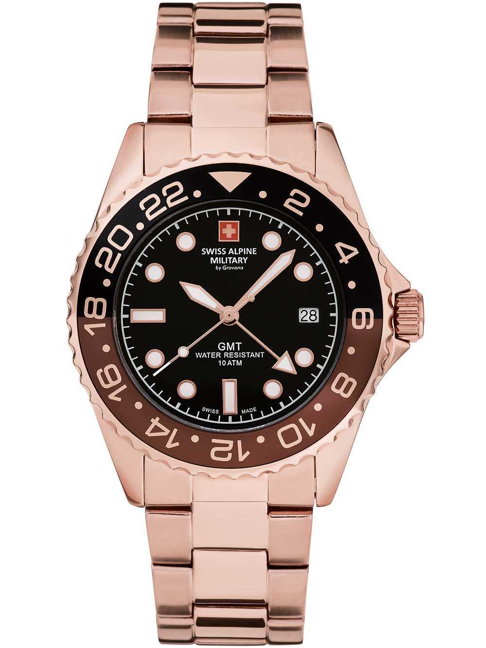 SWISS ALPINE MILITARY 7052-1164 Analoguhr Armbanduhr 46 mm
