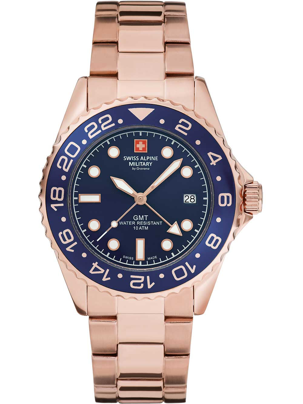 SWISS ALPINE MILITARY 7052-1165 Analoguhr Armbanduhr 46 mm