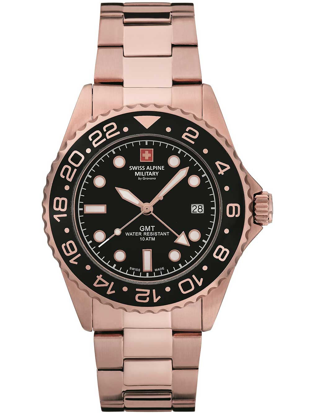 SWISS ALPINE MILITARY 7052-1167 Analoguhr Armbanduhr 43 mm