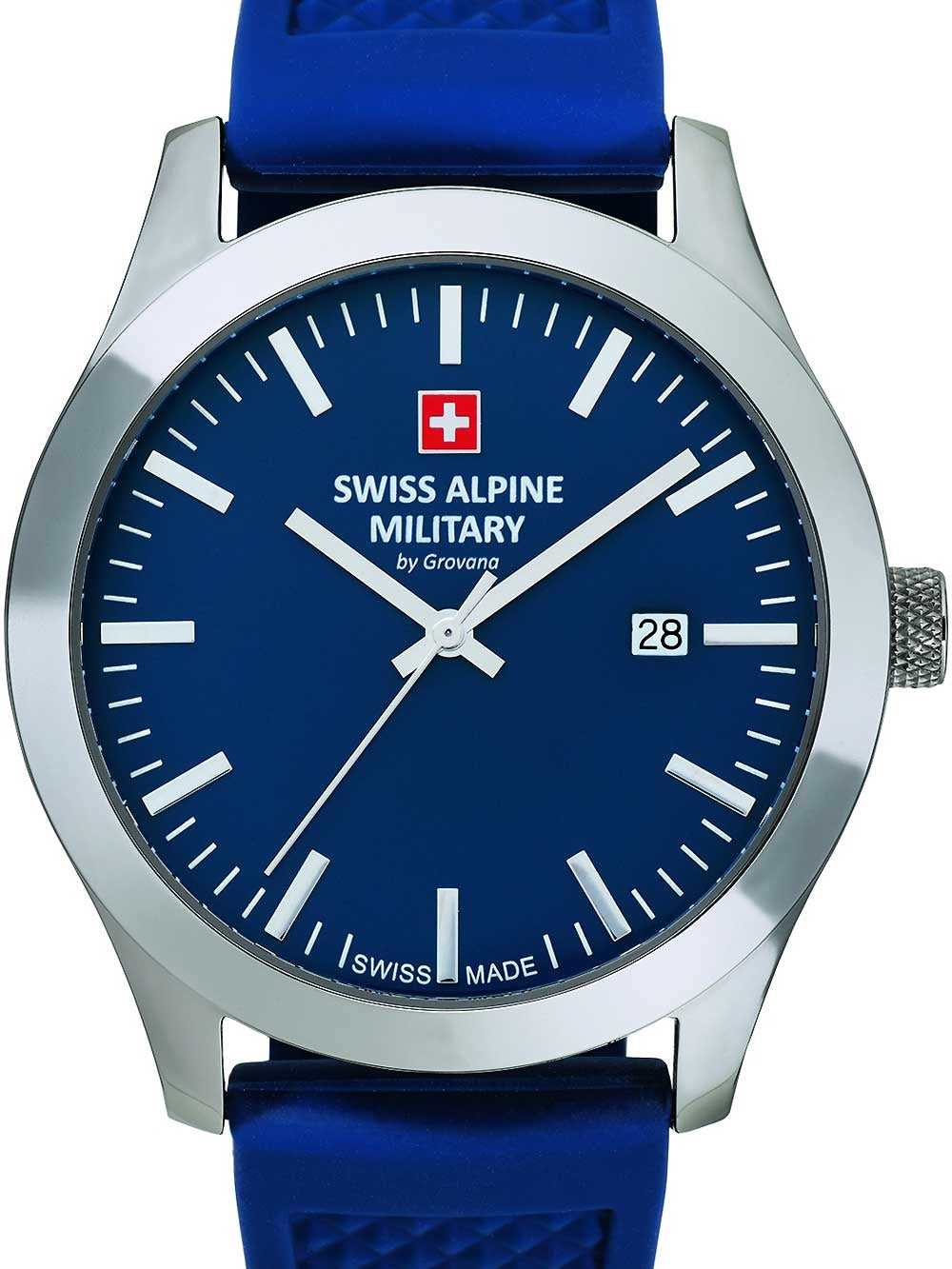 SWISS ALPINE MILITARY 7055-1835 Analoguhr Armbanduhr 43 mm ansicht-3