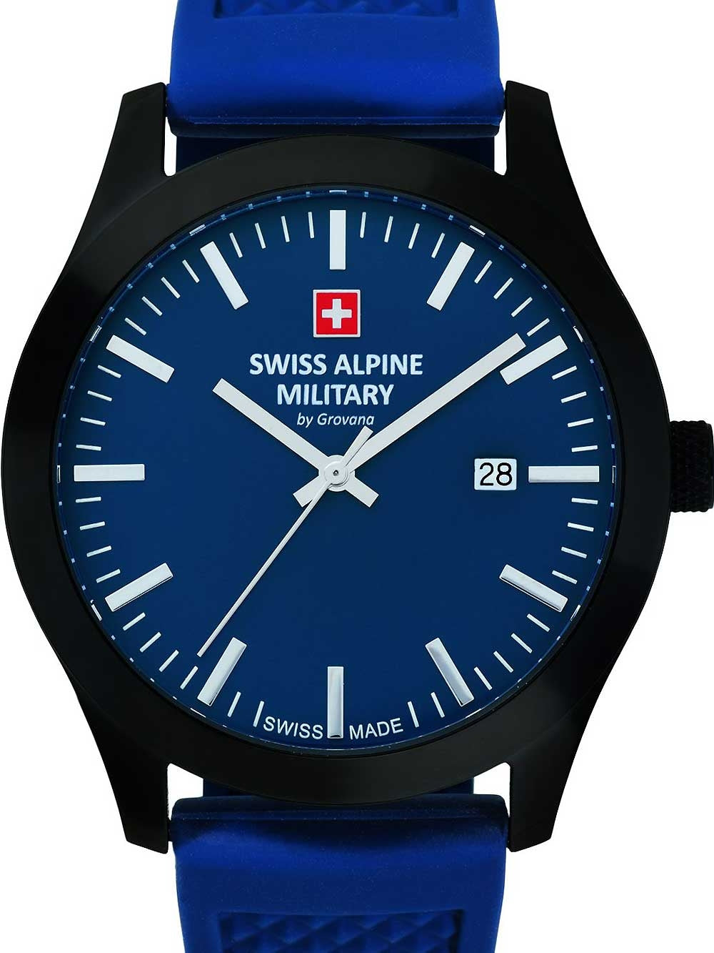 SWISS ALPINE MILITARY 7055-1875 Analoguhr Armbanduhr 46 mm ansicht-3