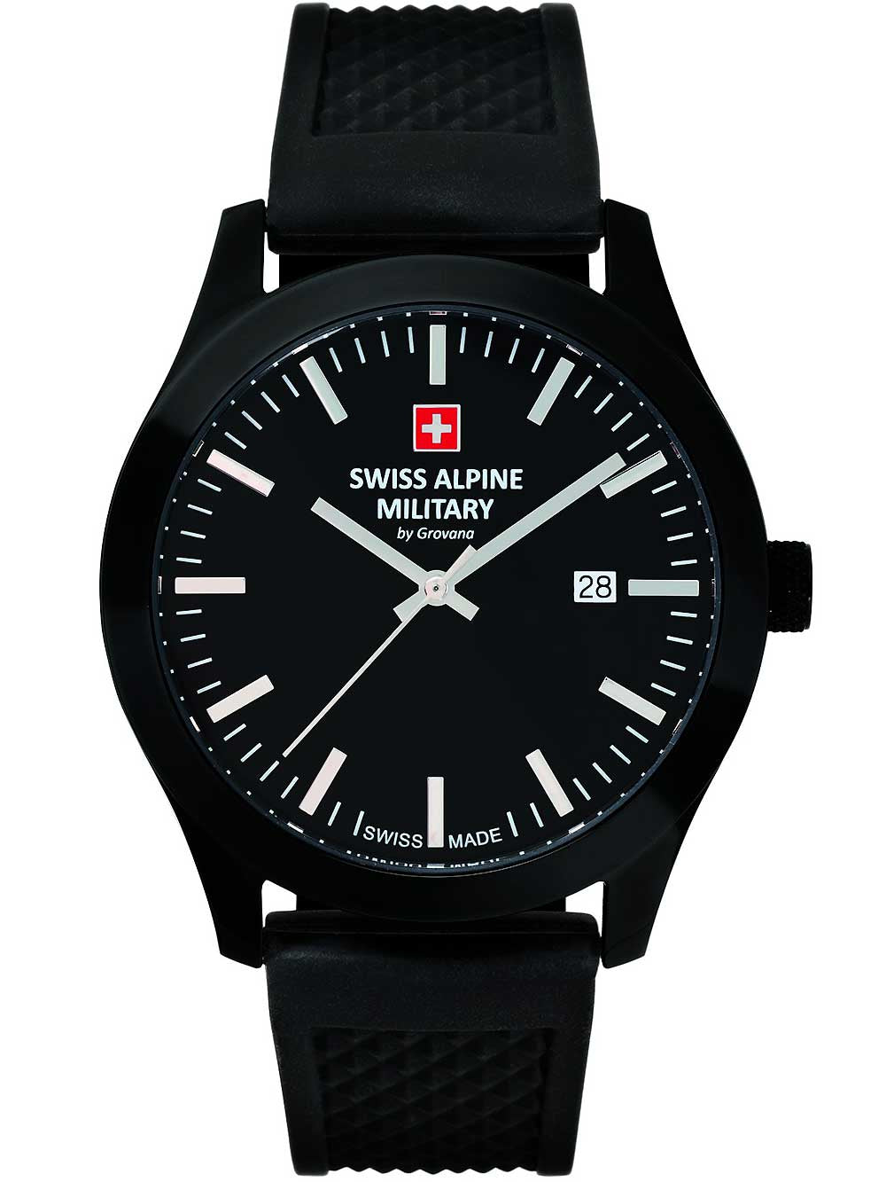 SWISS ALPINE MILITARY 7055-1877 Analoguhr Armbanduhr 38 mm