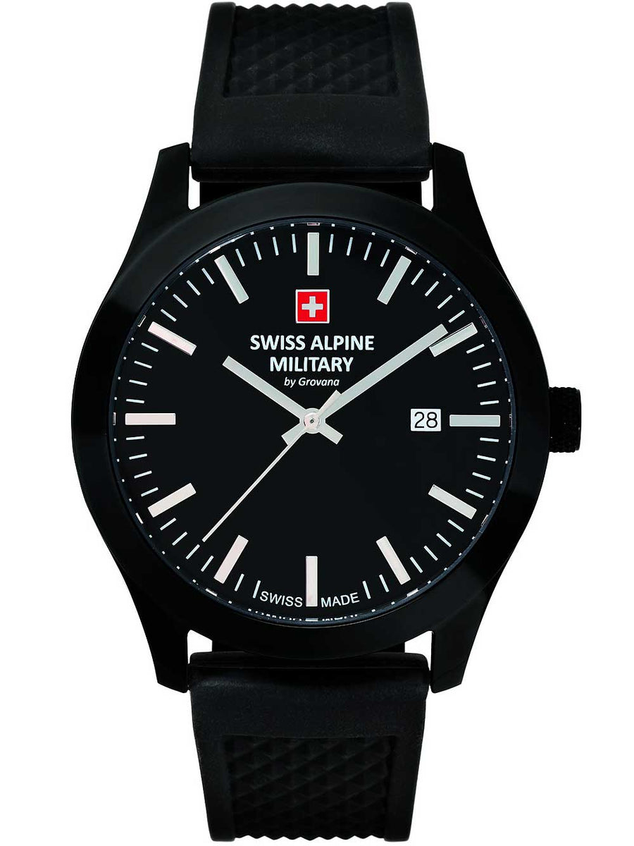 SWISS ALPINE MILITARY 7055-1877 Analoguhr Armbanduhr 38 mm
