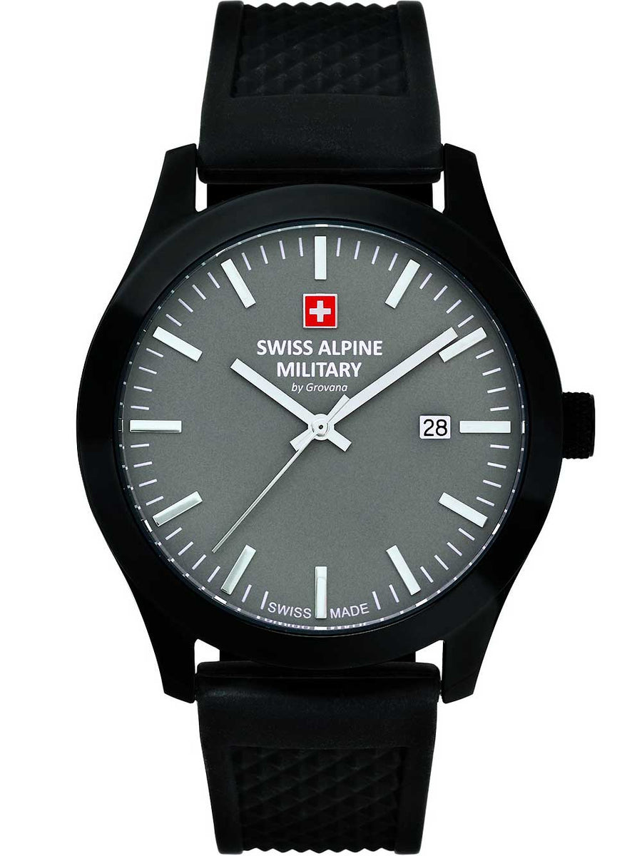 SWISS ALPINE MILITARY 7055-1878 Analoguhr Armbanduhr 46 mm