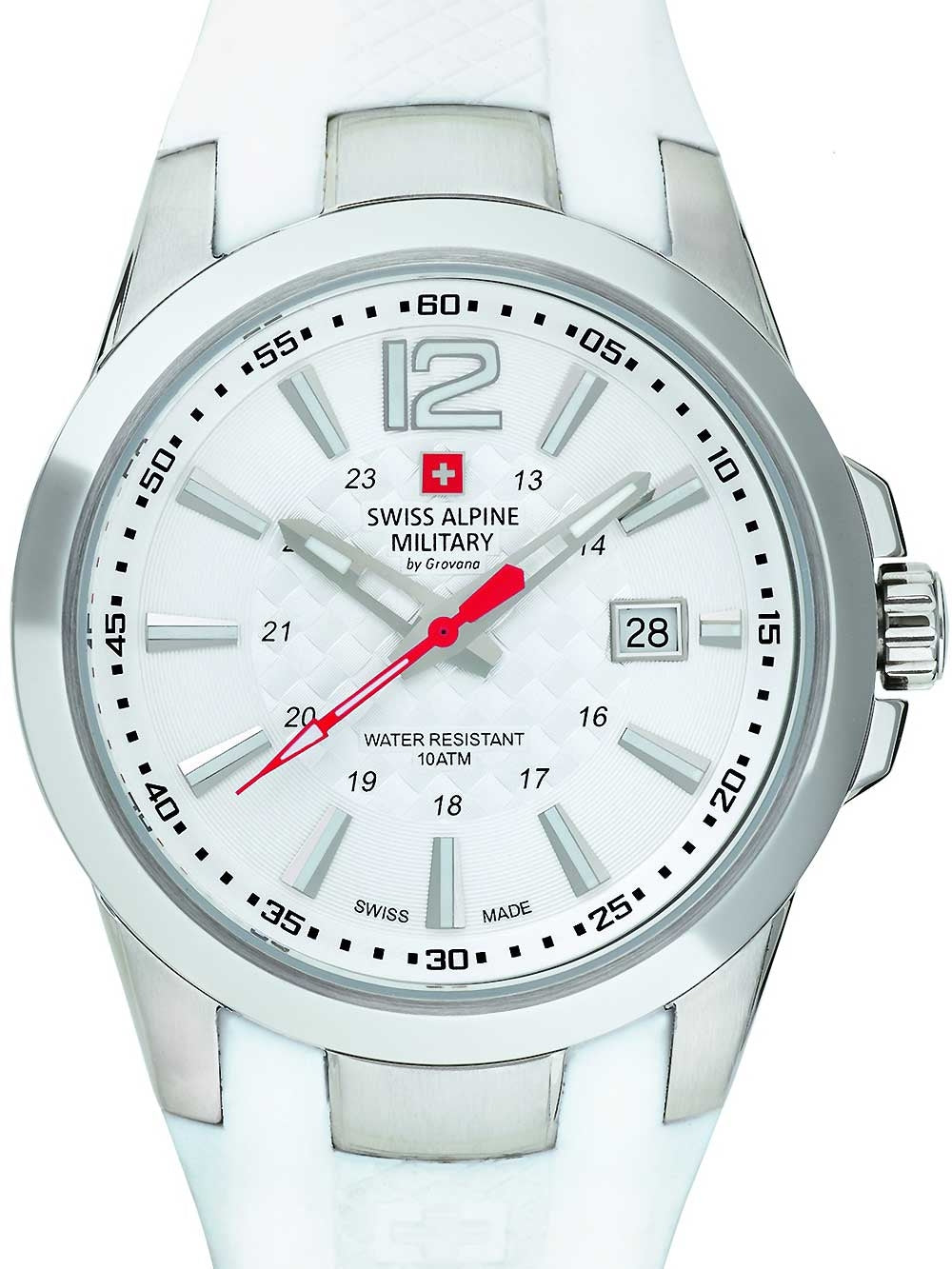 SWISS ALPINE MILITARY 7058-1833 Analoguhr Armbanduhr 46 mm ansicht-3