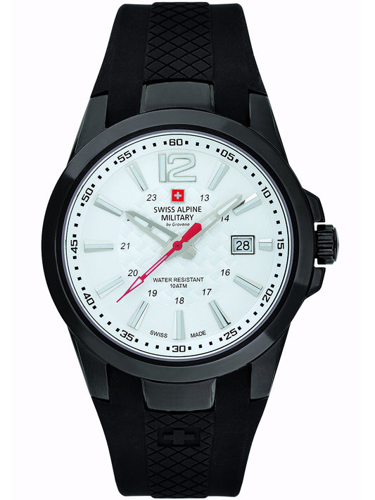 SWISS ALPINE MILITARY 7058-1873 Analoguhr Armbanduhr 38 mm