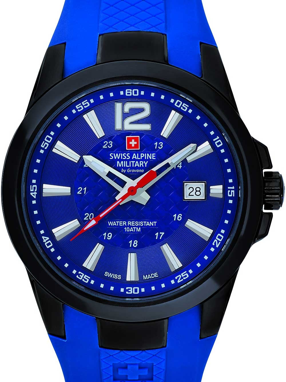 SWISS ALPINE MILITARY 7058-1875 Analoguhr Armbanduhr 46 mm ansicht-3