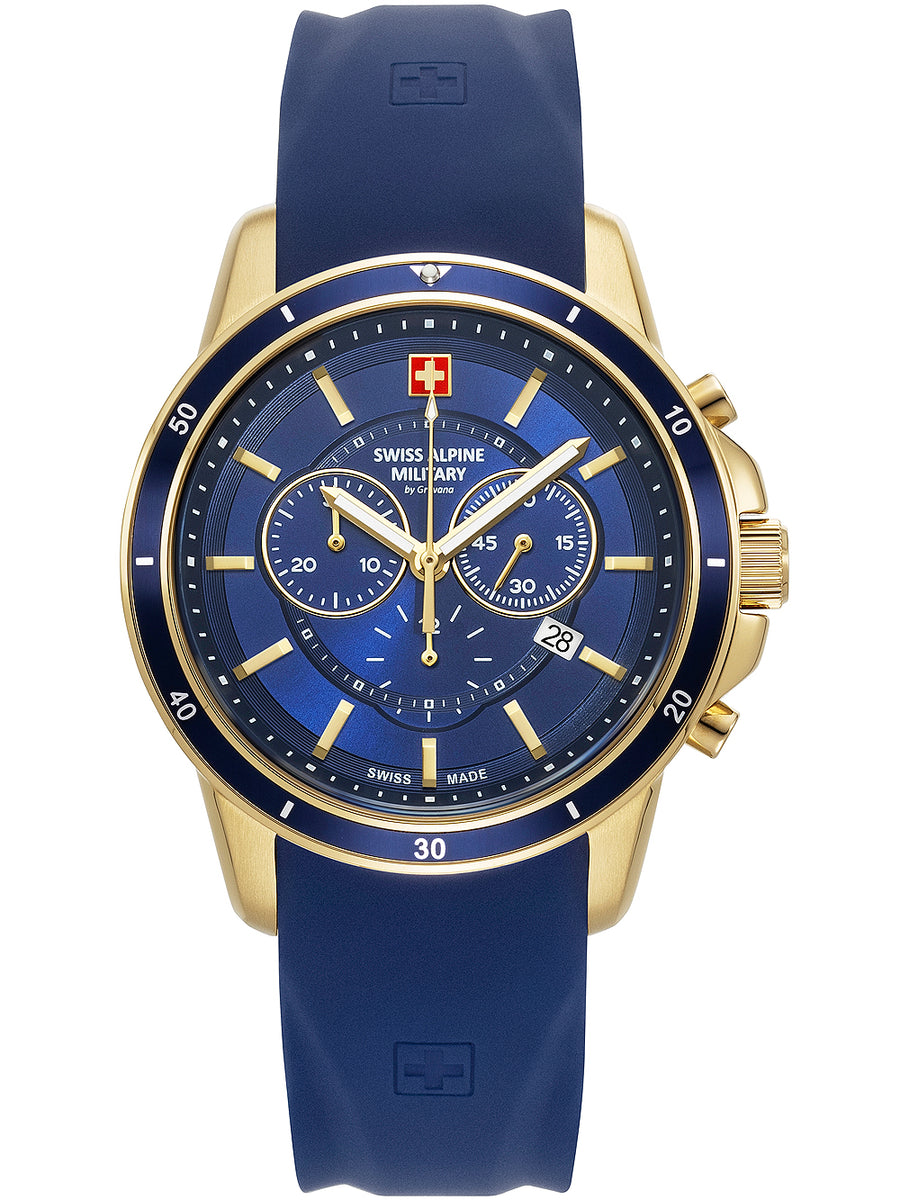 SWISS ALPINE MILITARY 7089-9815 Chronograph Armbanduhr 46 mm