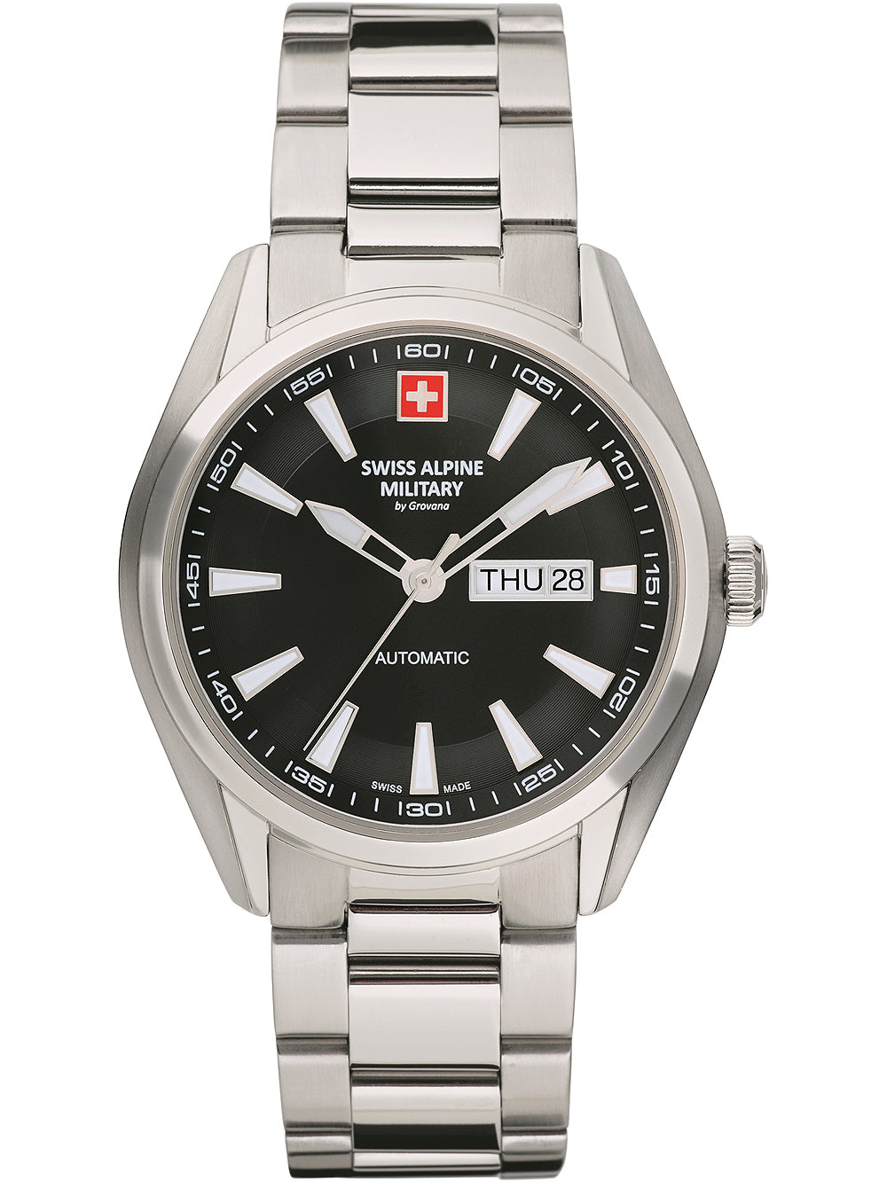 SWISS ALPINE MILITARY 7090-2137 Analoguhr Armbanduhr 46 mm
