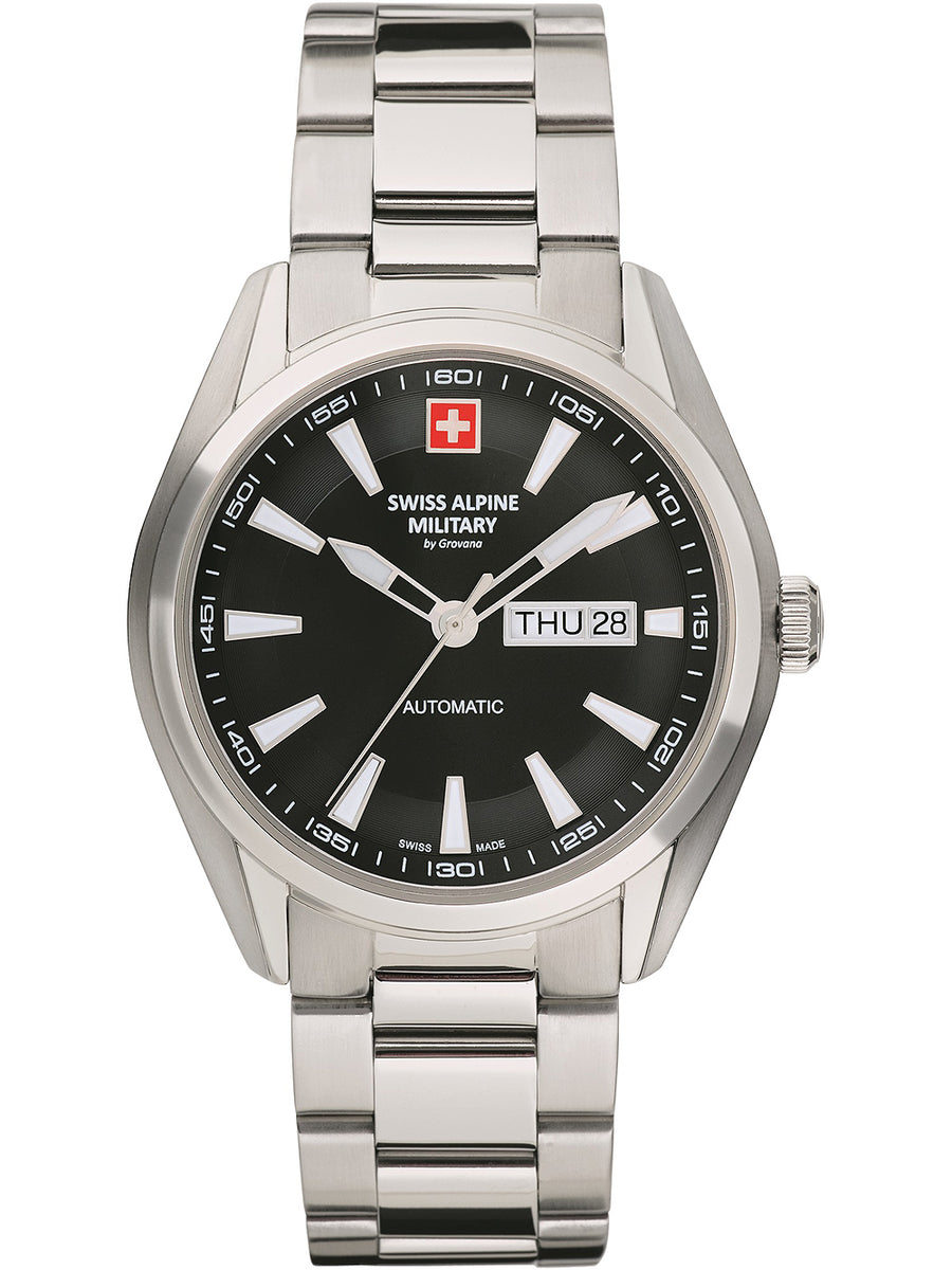 SWISS ALPINE MILITARY 7090-2137 Analoguhr Armbanduhr 46 mm