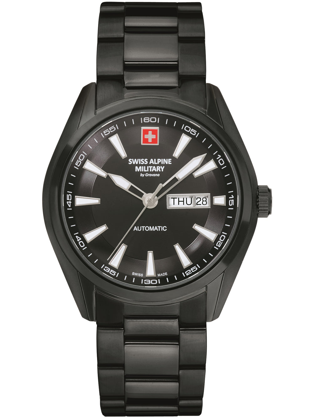 SWISS ALPINE MILITARY 7090-2177 Analoguhr Armbanduhr 46 mm