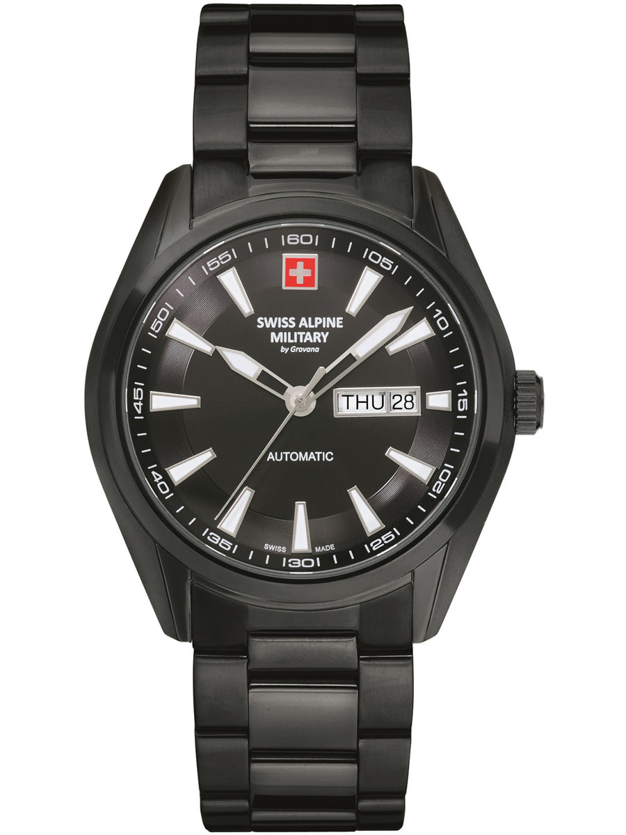 SWISS ALPINE MILITARY 7090-2177 Analoguhr Armbanduhr 46 mm