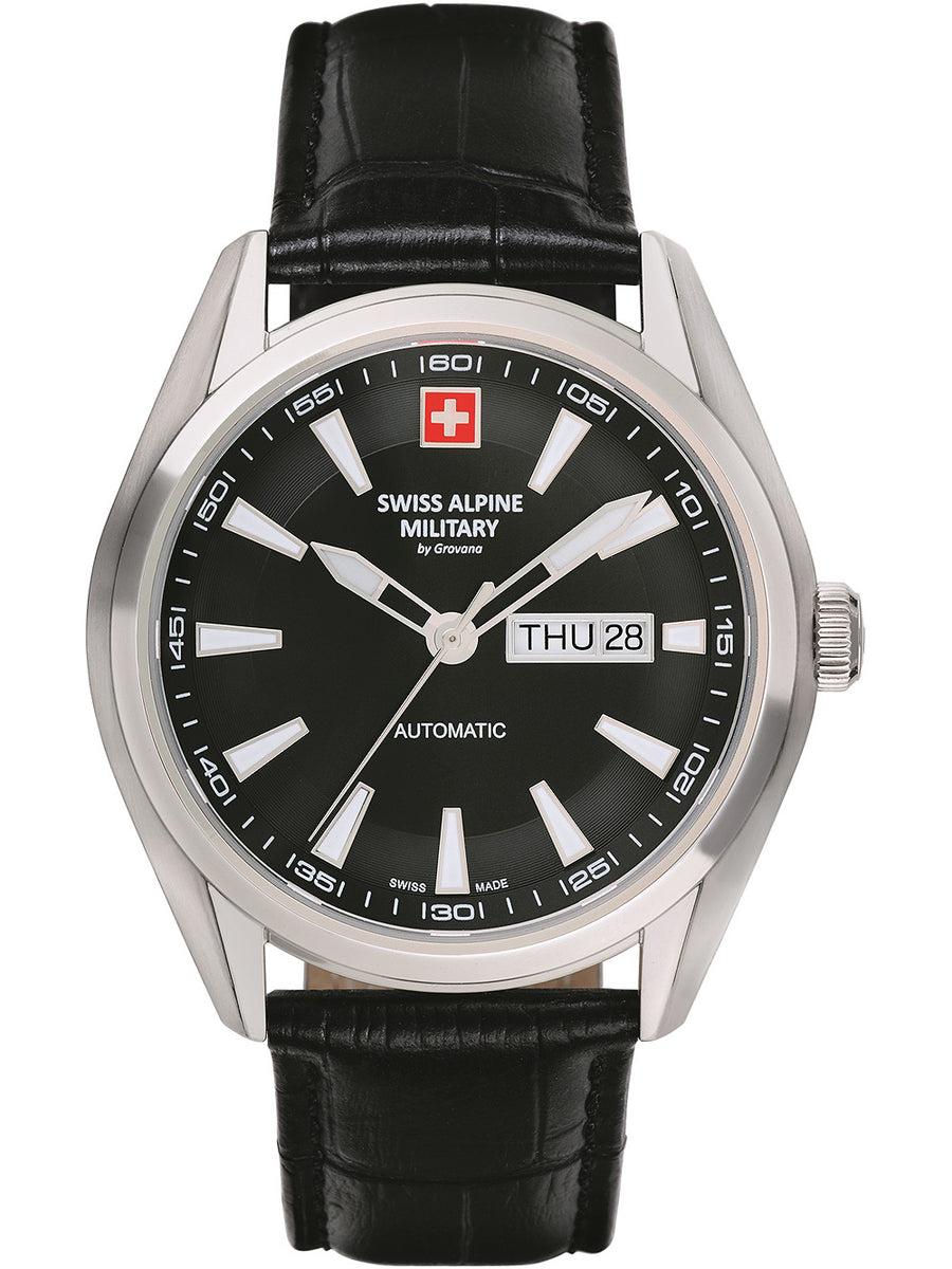 SWISS ALPINE MILITARY 7090-2537 Analoguhr Armbanduhr 46 mm