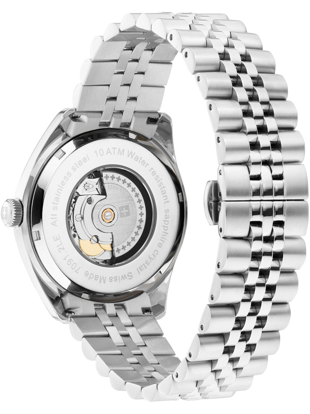 SWISS ALPINE MILITARY 7091-2134 Analoguhr Armbanduhr 38 mm ansicht-2