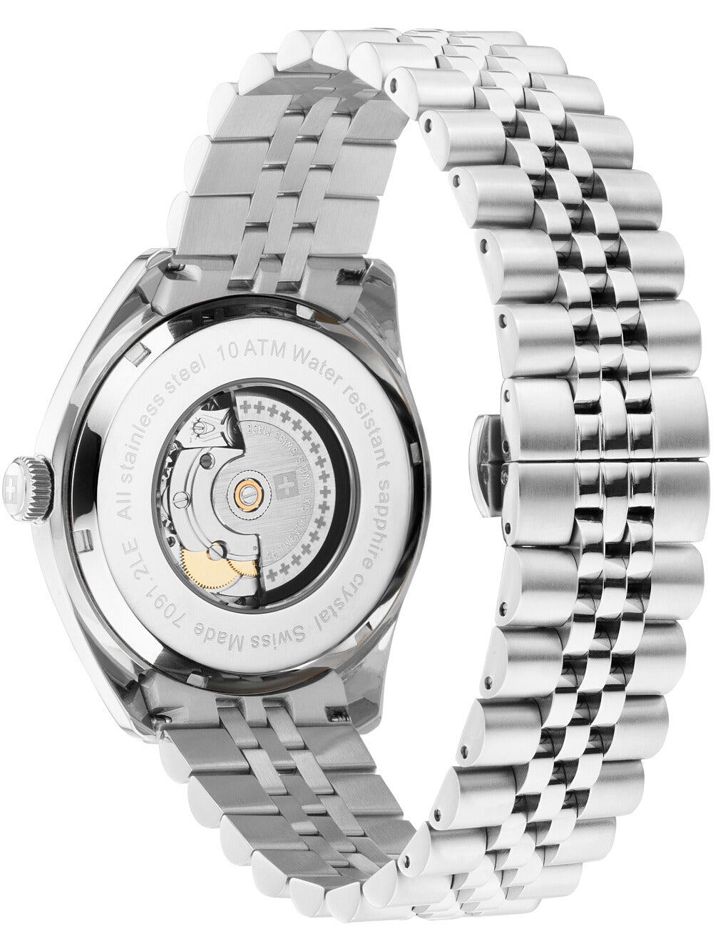 SWISS ALPINE MILITARY 7091-2137 Analoguhr Armbanduhr 38 mm ansicht-2