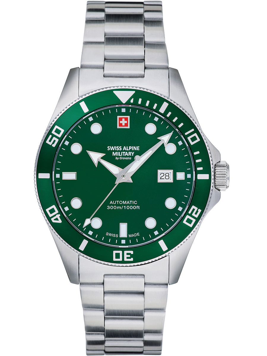 SWISS ALPINE MILITARY 7095-2134 Analoguhr Armbanduhr 46 mm