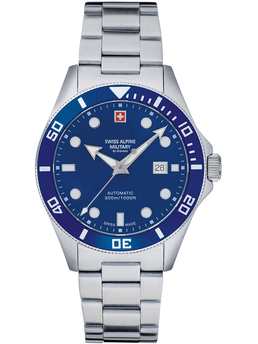 SWISS ALPINE MILITARY 7095-2135 Analoguhr Armbanduhr 46 mm