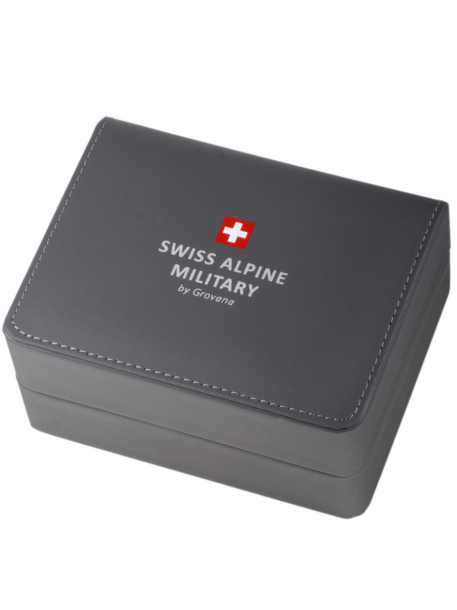 SWISS ALPINE MILITARY 7095-2175 Analoguhr Armbanduhr 46 mm ansicht-2