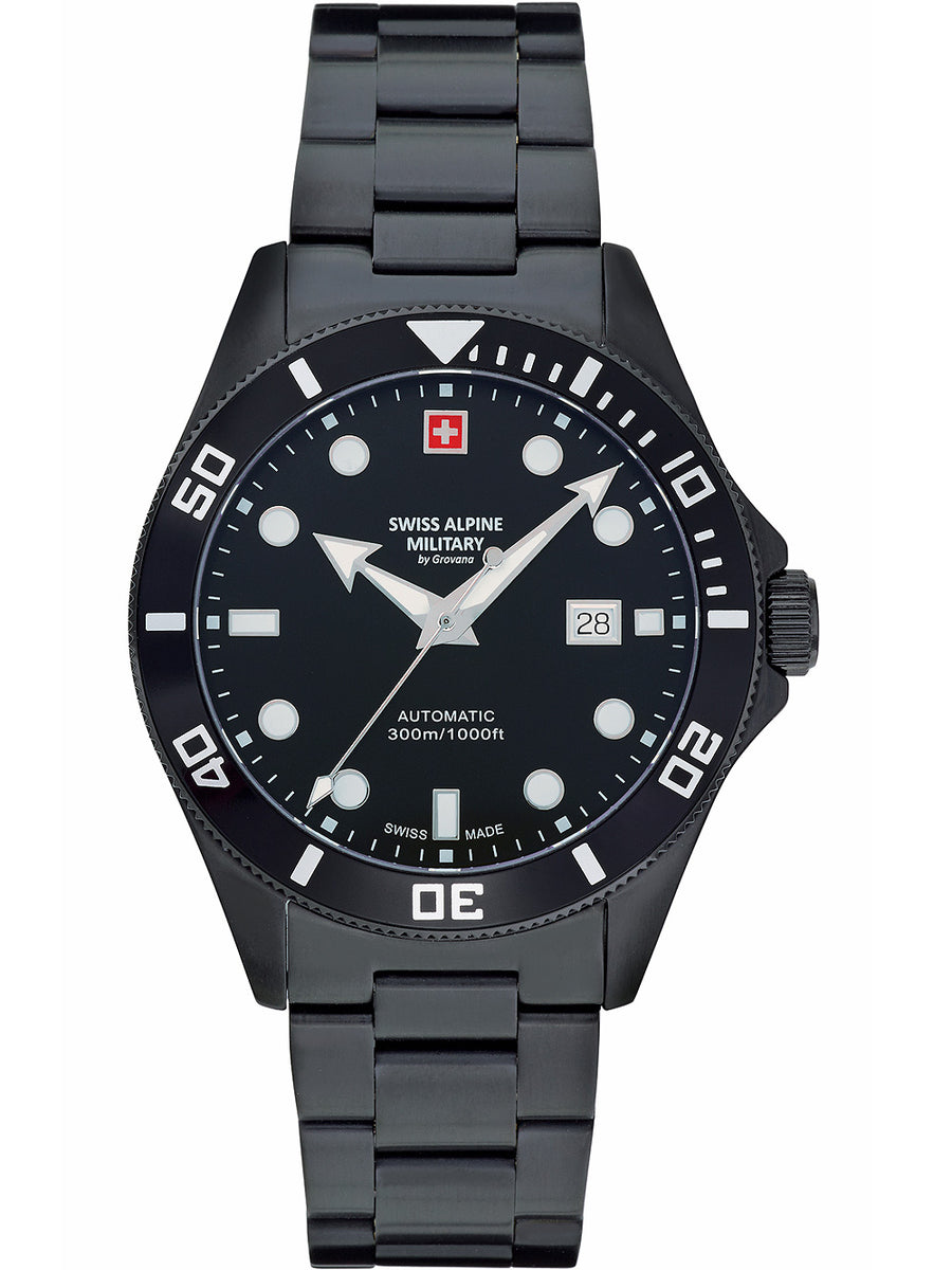 SWISS ALPINE MILITARY 7095-2177 Analoguhr Armbanduhr 46 mm