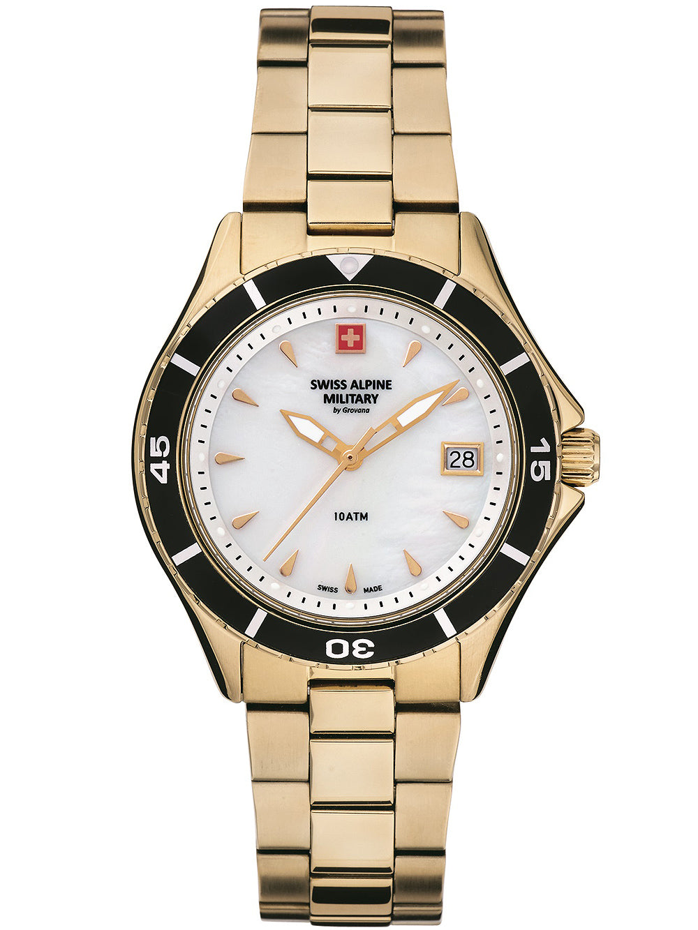 SWISS ALPINE MILITARY 7740-1113 Analoguhr Armbanduhr 43 mm