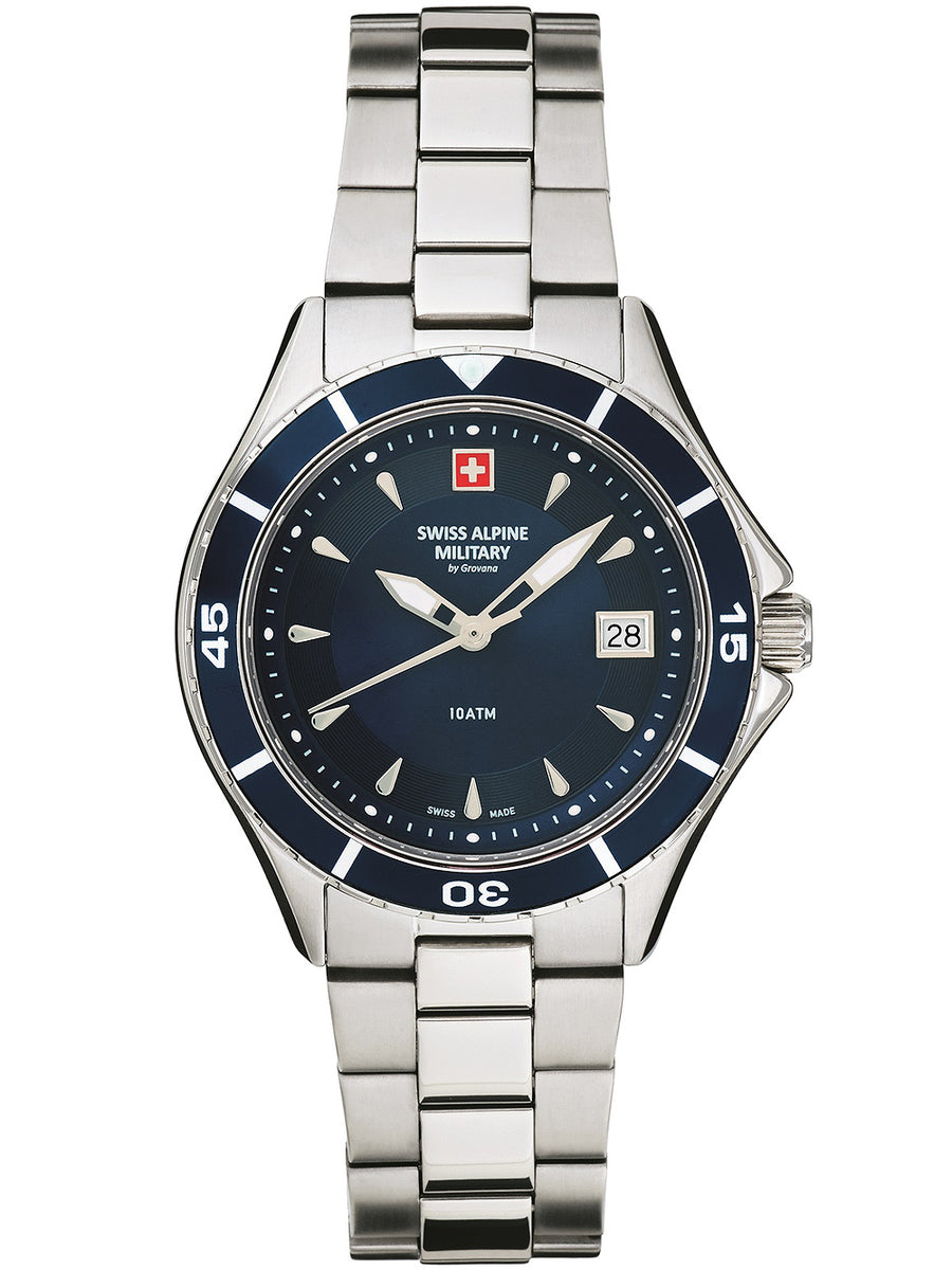 SWISS ALPINE MILITARY 7740-1135 Analoguhr Armbanduhr 46 mm