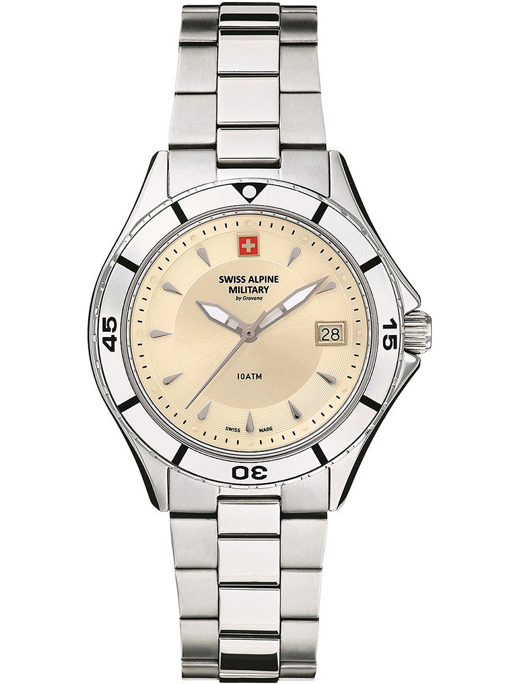 SWISS ALPINE MILITARY 7740-1138 Analoguhr Armbanduhr 46 mm