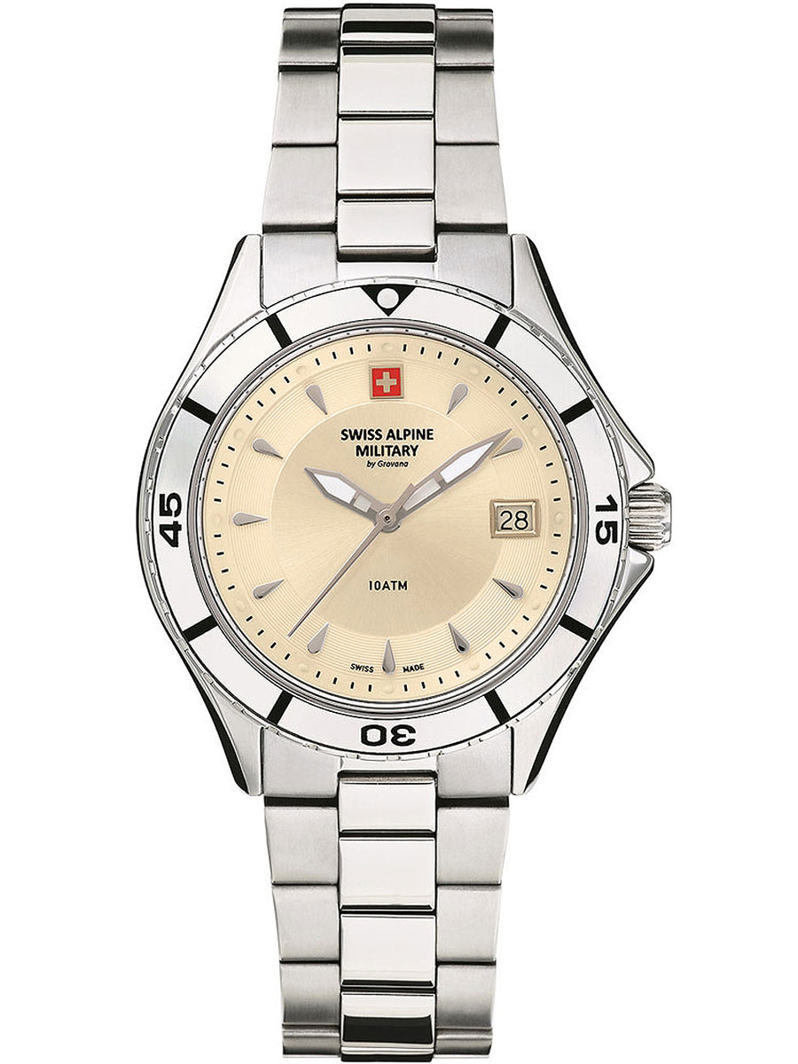 SWISS ALPINE MILITARY 7740-1138 Analoguhr Armbanduhr 46 mm