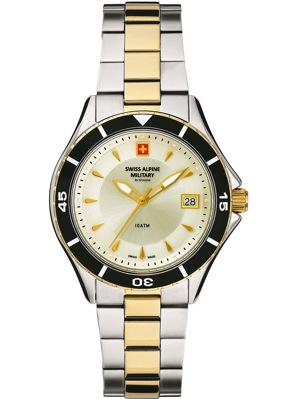 SWISS ALPINE MILITARY 7740-1142 Analoguhr Armbanduhr 46 mm