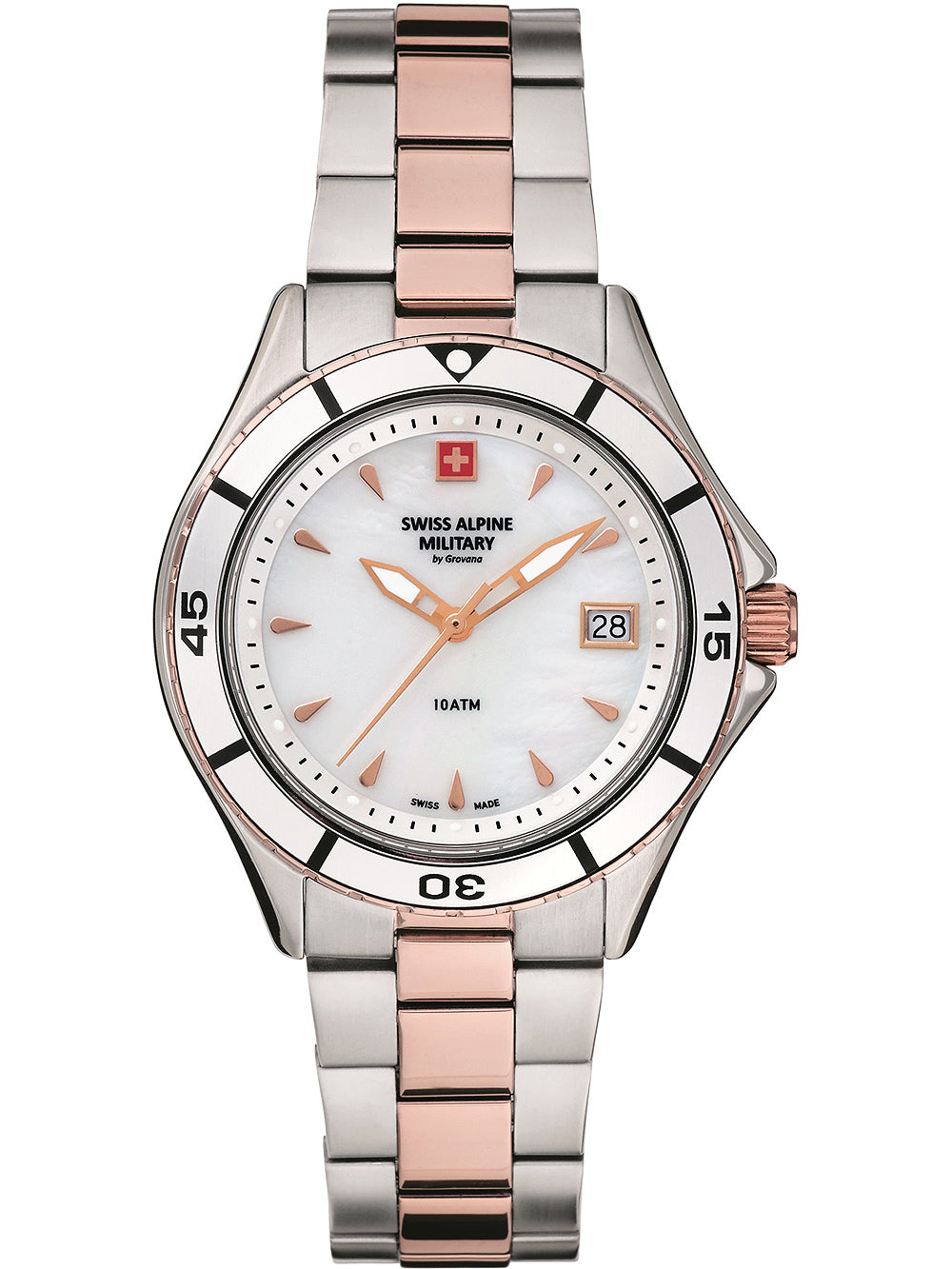 SWISS ALPINE MILITARY 7740-1153 Analoguhr Armbanduhr 46 mm