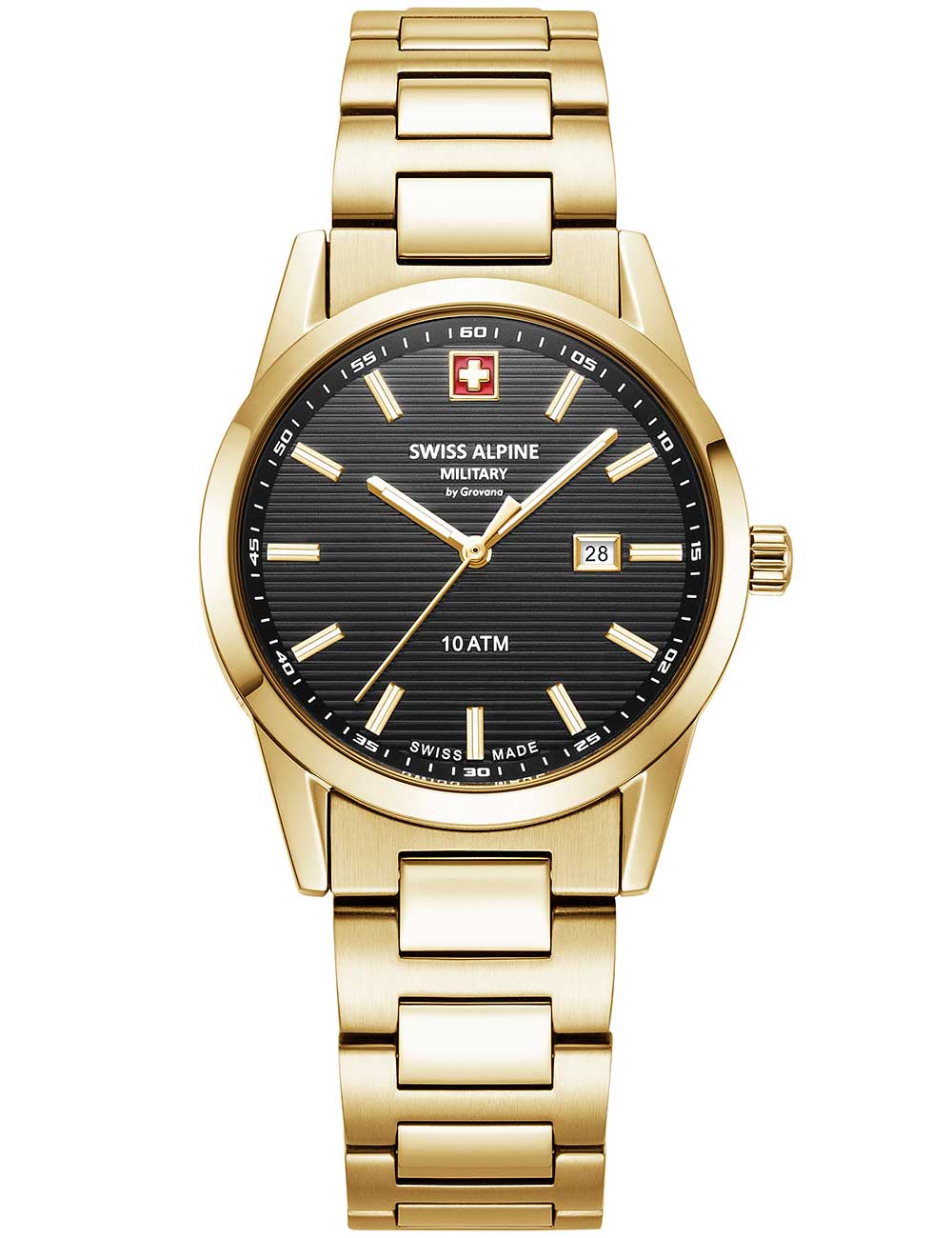 SWISS ALPINE MILITARY 7767-1117 Analoguhr Armbanduhr 38 mm